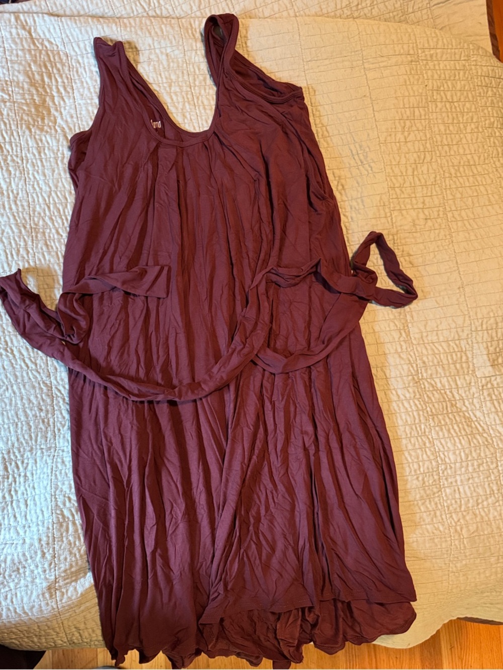 Latched Mama Plum Nursing Dress